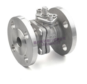 الفولاذ المقاوم للصدأ 2PC الكرة صمام، شفة النهاية، الوسادة تركيب المباشرة، 150LB / 300LB، PN16-40