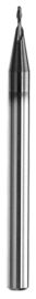 اثنين الناي HRC60 مايكرو نهاية ميلز مايكرو الحجم HRC55 القاطع، 0.3mm الى 0.9mm و