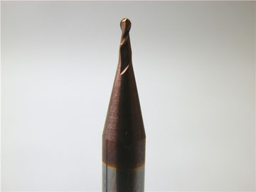 العرف كربيد الصلبة مايكرو نهاية ميلز TIALN المغلفة الأنف الكرة Endmill 0.3um