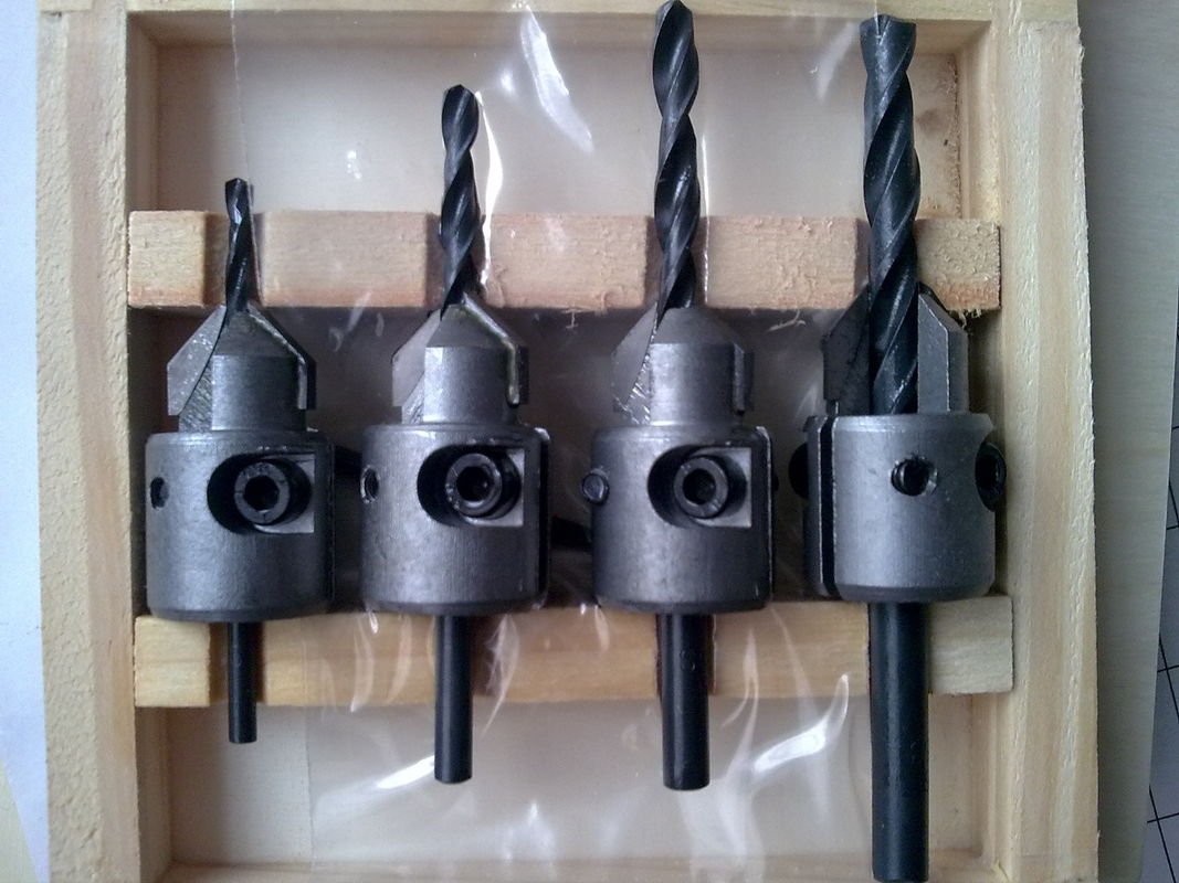 لقم TC-004V أداة اليد أجزاء 4PCS تكت كربيد يميل وسع للاخشاب الحفر