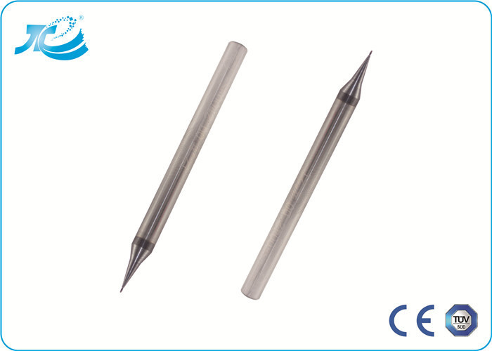 TIALN طلاء الصلبة كاربايد أدوات القطع، 0.5 مم مايكرو القطر شقة نهاية مطحنة